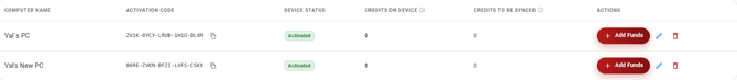 Add Funds on LA Web