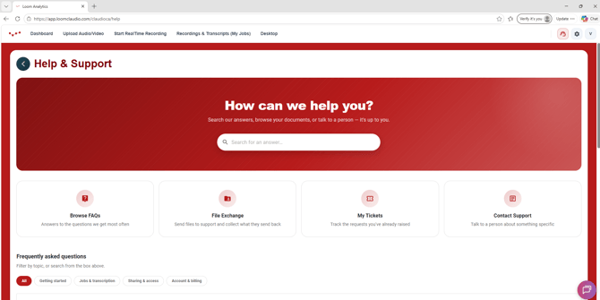 LA Web - Help