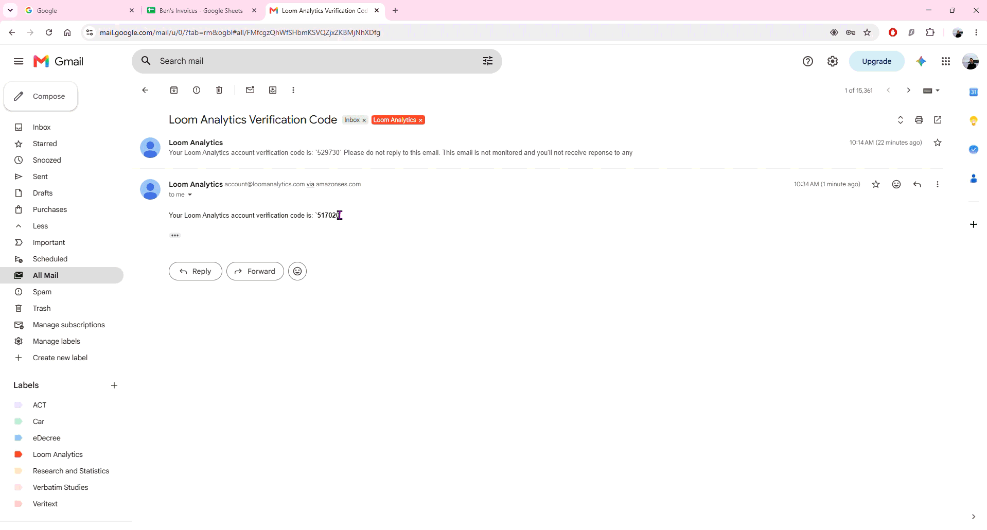 Logging In to Loom Analytics Web #2