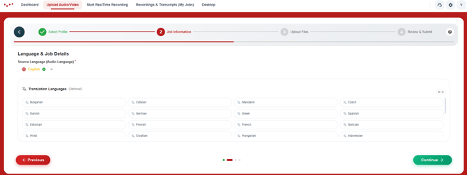Submitting a Translation File on LA Web #3