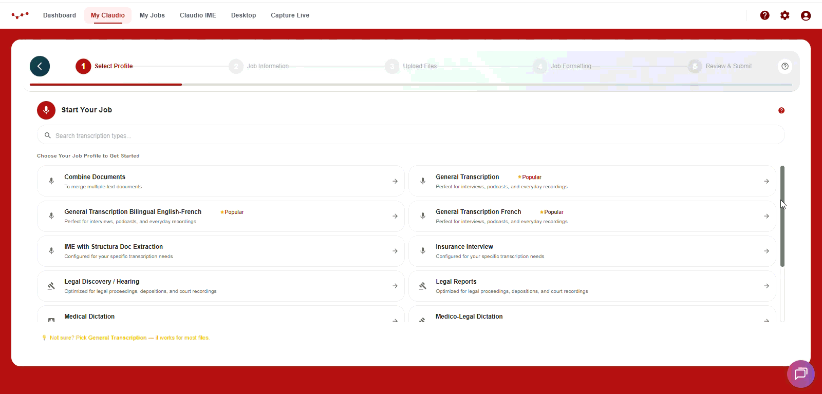 job profiles - gif